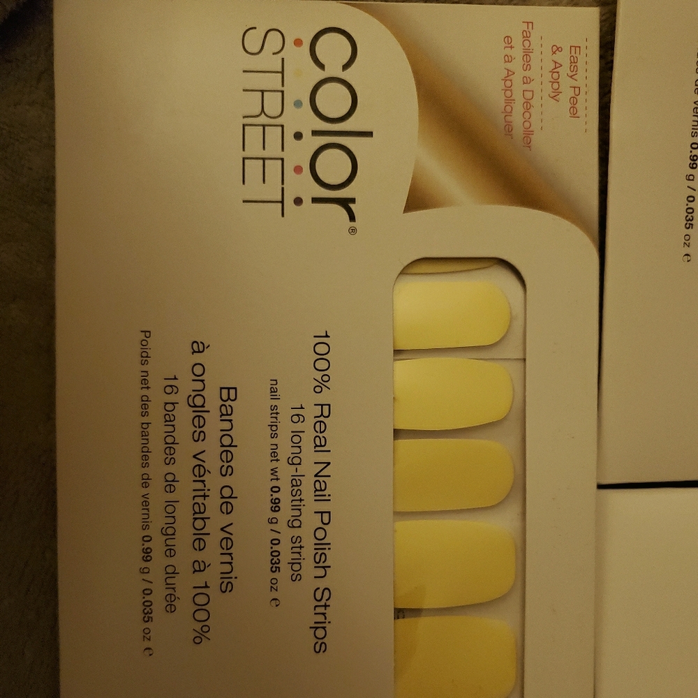 3 Sets of Color Street